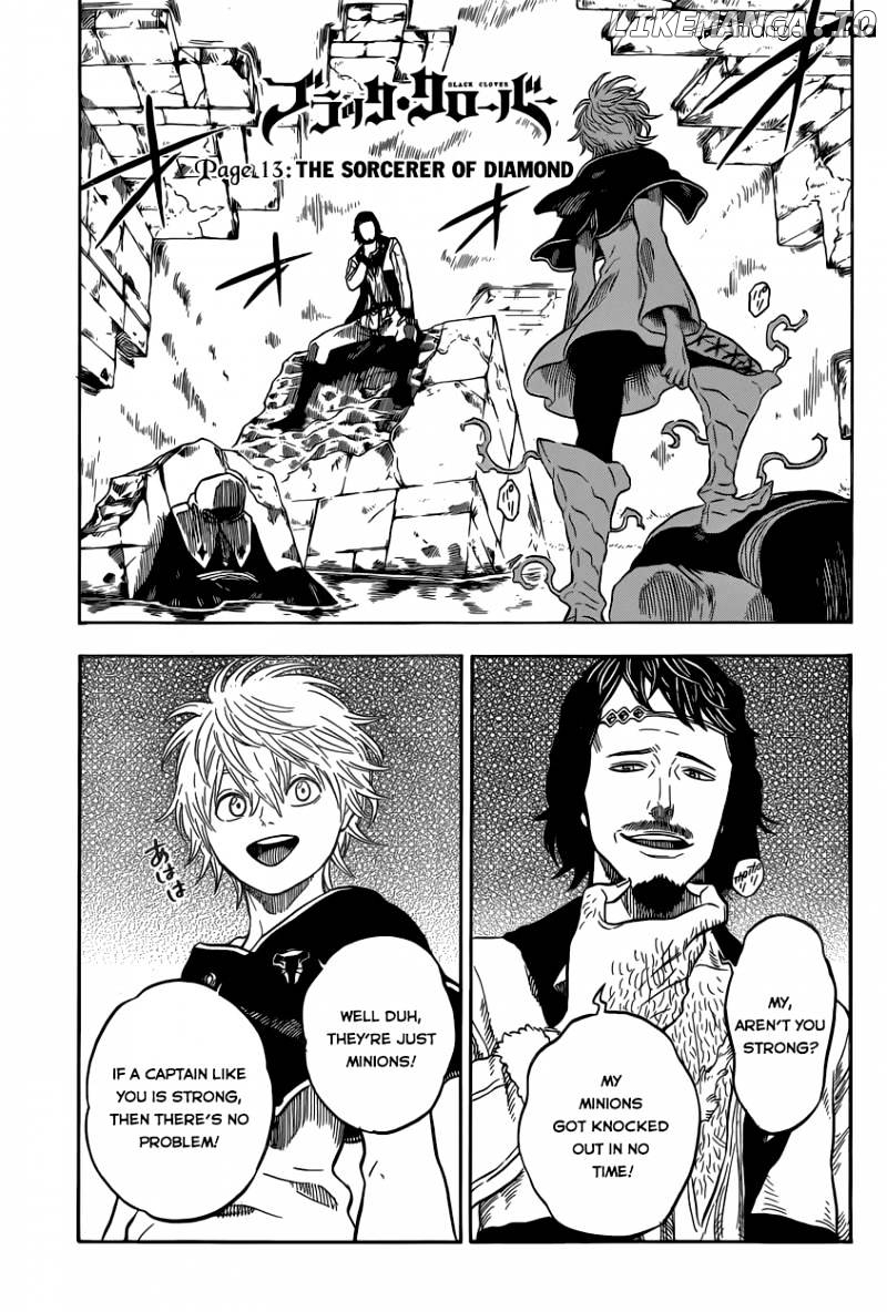 Black Clover chapter 13 image 01